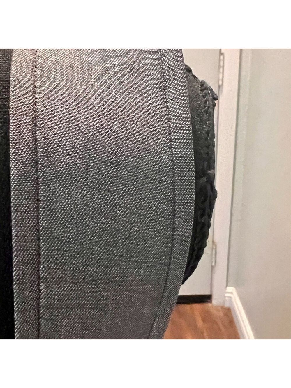 Max MARA gray bubble hem dress. Made in Italy. Size 10 - Picture 12 of 13